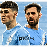 Phil Foden, Bernardo Silva, Man City