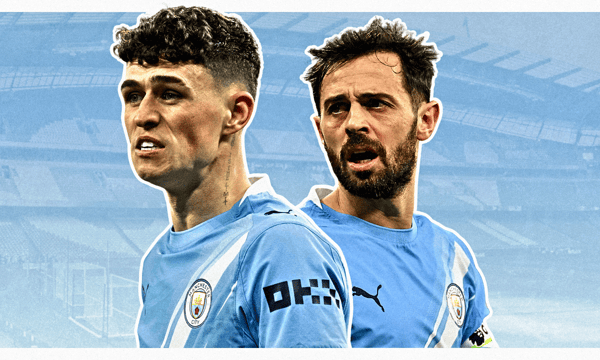 Phil Foden, Bernardo Silva, Man City