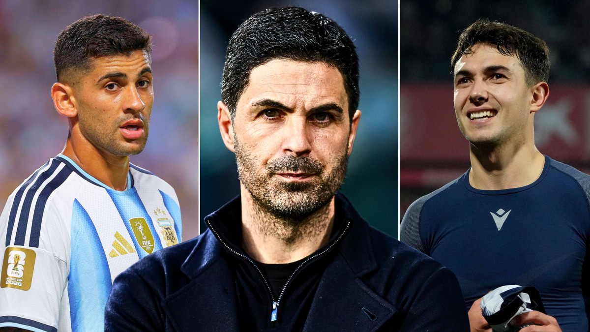 Mikel Arteta, Cristian Romero, Martin Zubimendi, Arsenal