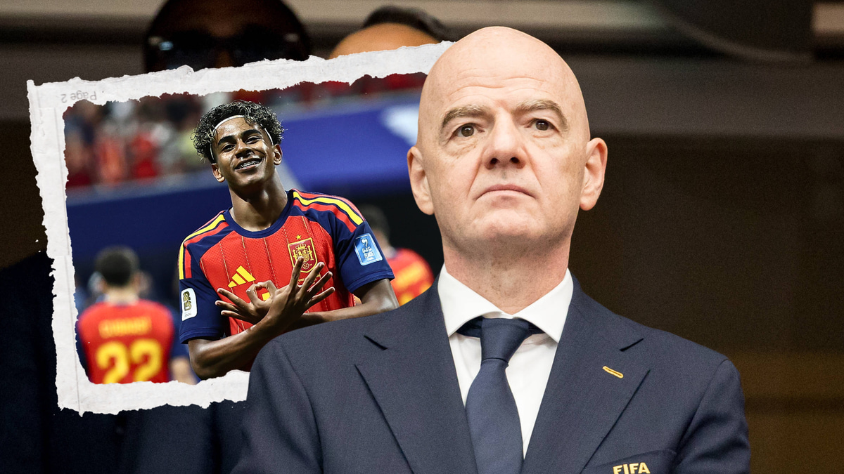 Gianni Infantino, Lamine Yamal