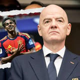 Gianni Infantino, Lamine Yamal