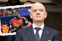 Gianni Infantino, Lamine Yamal