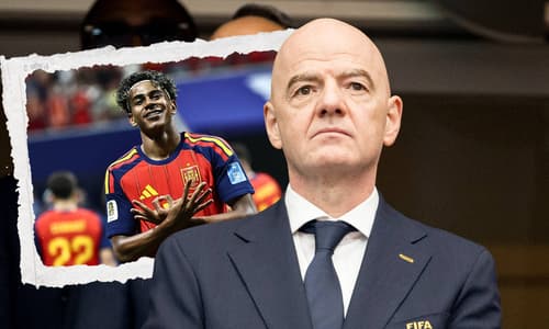 Gianni Infantino, Lamine Yamal