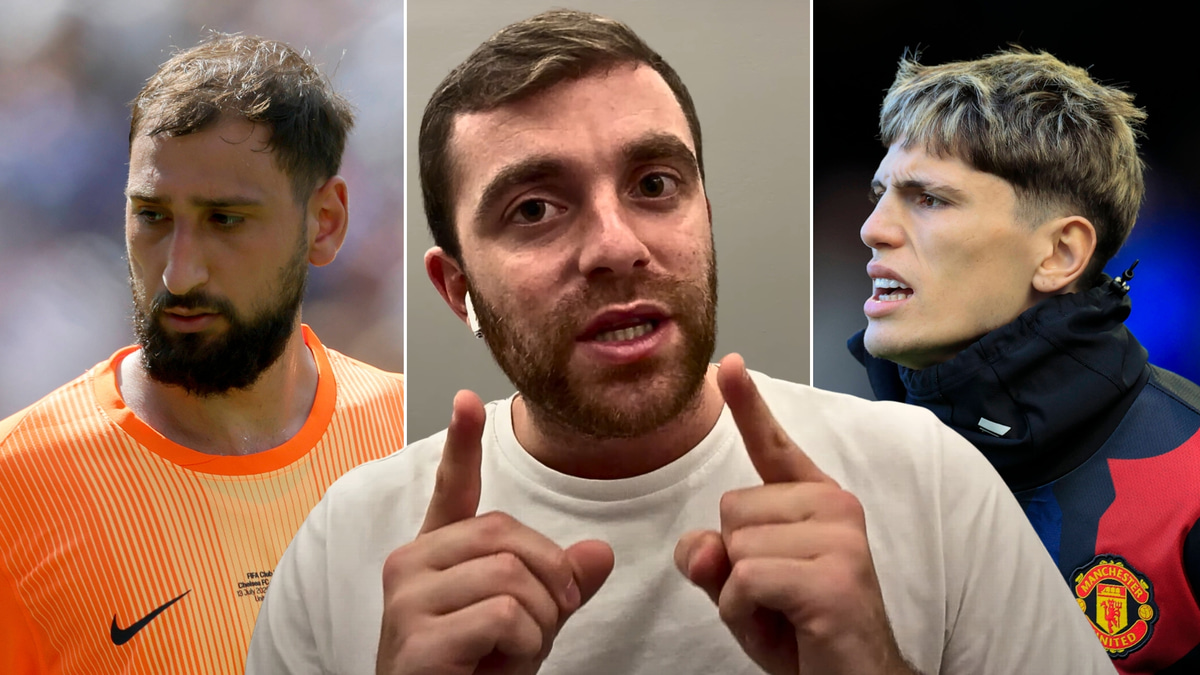 Fabrizio Romano, Gianluigi Donnarumma, Alejandro Garnacho