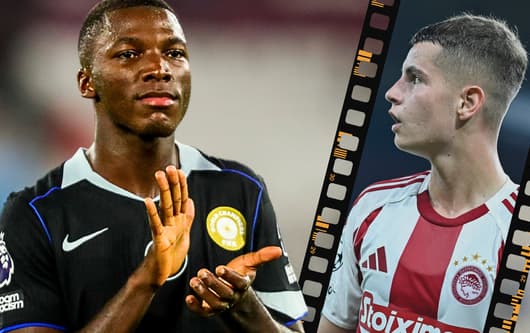 Moises Caicedo, Christos Mouzakitis, Olympiacos