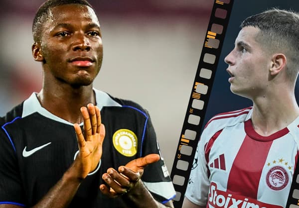 Moises Caicedo, Christos Mouzakitis, Olympiacos