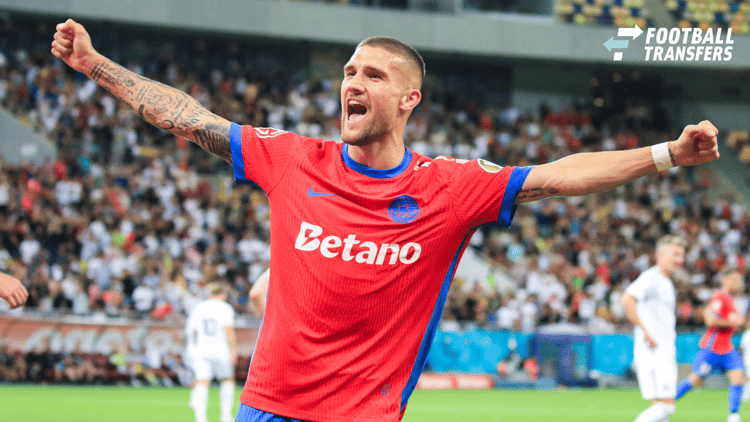 Daniel Bîrligea maakte dit seizoen al 5 doelpunten in 11 wedstrijden.