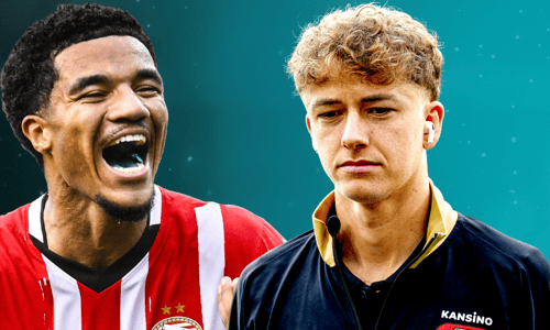 Malik Tillman, Sven Mijnans, PSV