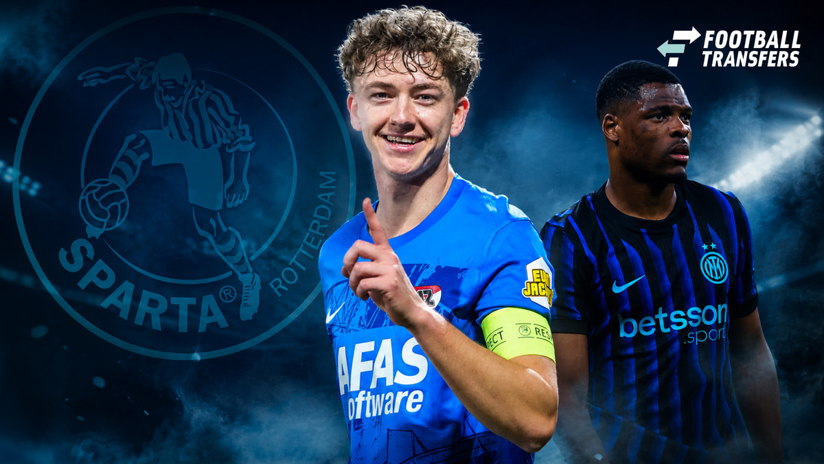 Sven Mijnans, Denzel Dumfries, Sparta Rotterdam 