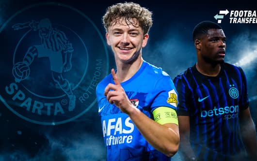 Sven Mijnans, Denzel Dumfries, Sparta Rotterdam 