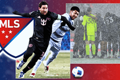 MLS, snow, calendar, Lionel Messi
