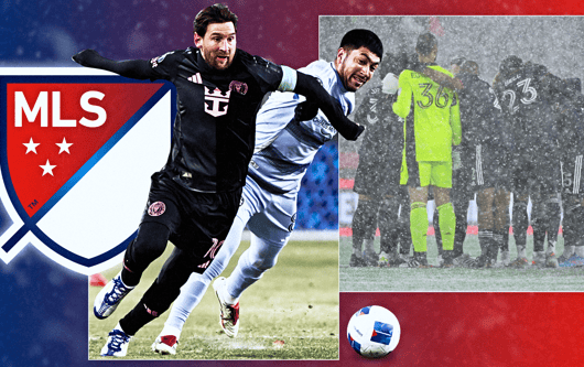 MLS, snow, calendar, Lionel Messi