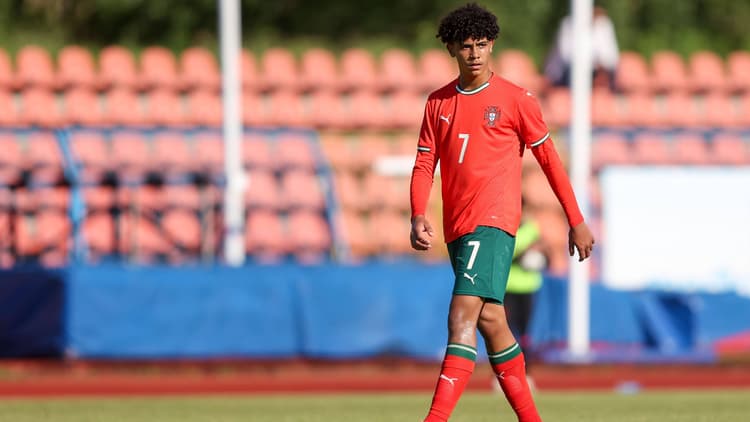 Cristiano Ronaldo Jr has already played for Portugal at youth level.