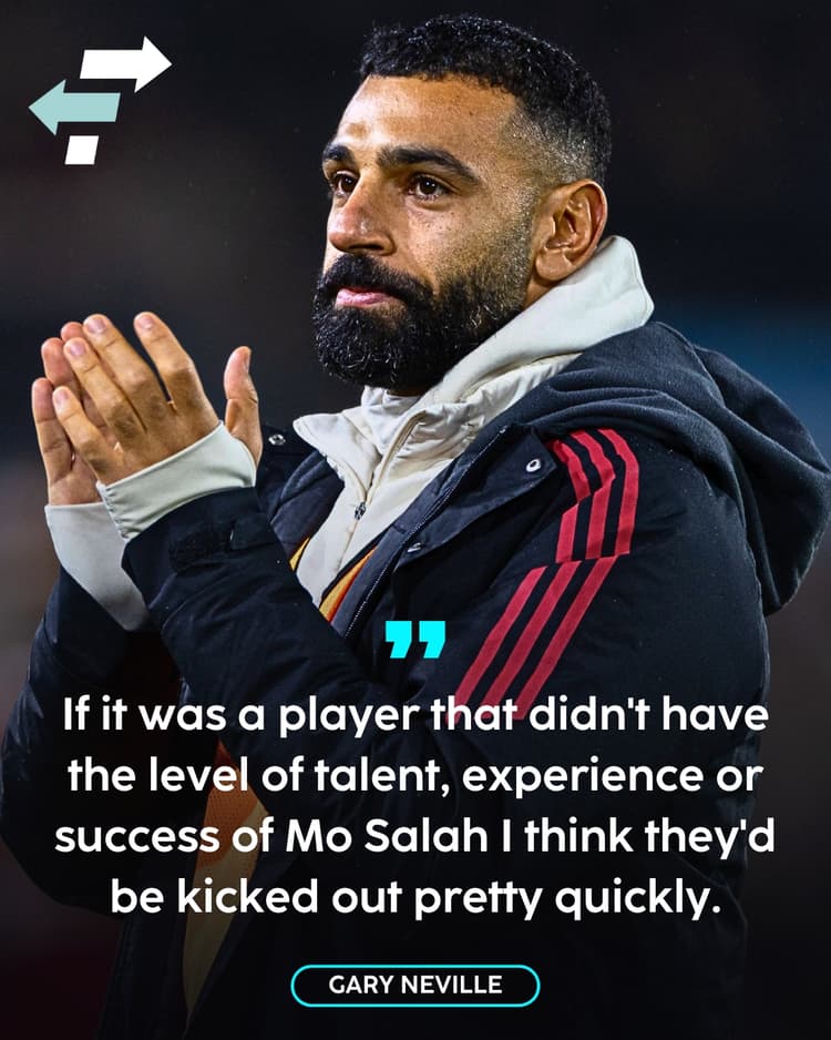 Gary Neville's take on Mo Salah