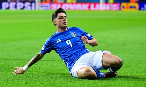 Celtic are targeting a loan move for Napoli striker Giuseppe Ambrosino, who celebrated after scoring for Italy U21