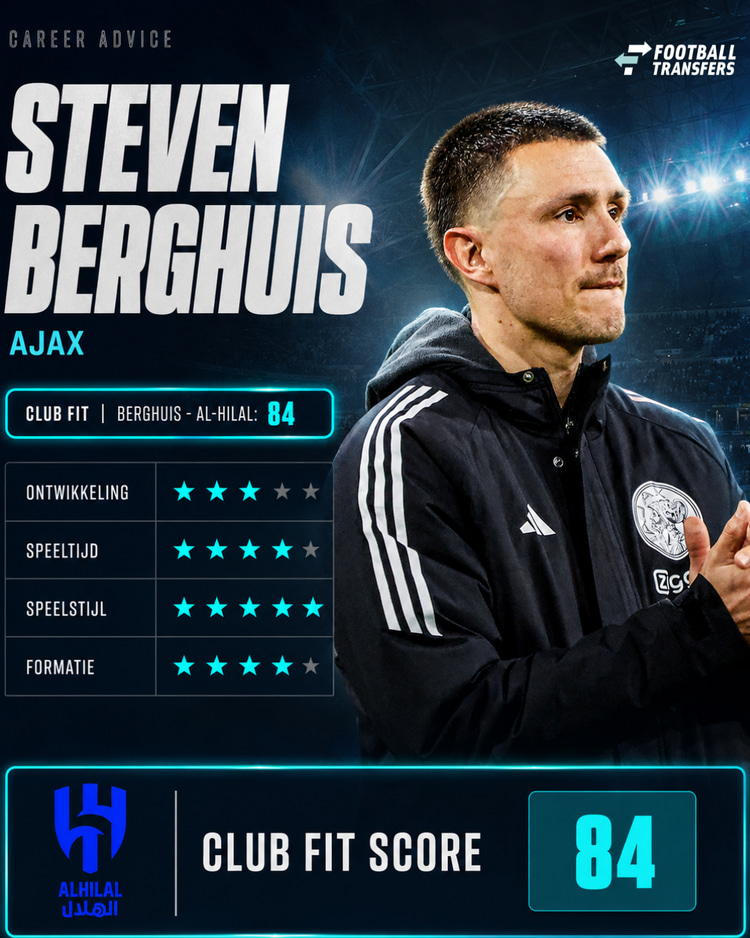 Steven Berghuis, Al-Hilal, Career Advice