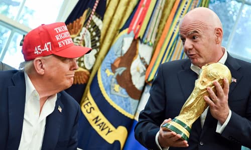 Donald Trump, Gianni Infantino, FIFA World Cup