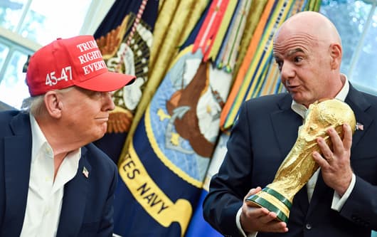 Donald Trump, Gianni Infantino, FIFA World Cup