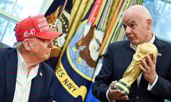 Donald Trump, Gianni Infantino, FIFA World Cup