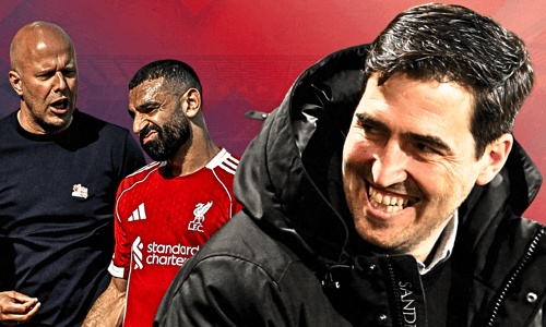 Arne Slot, Mohamed Salah, Andoni Iraola, Liverpool