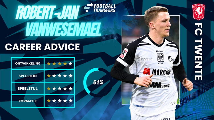 De Club Fit van Robert-Jan Vanwesemael met FC Twente.