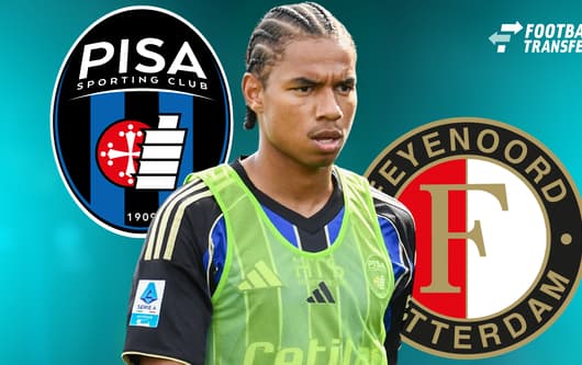 Calvin Stengs, Pisa SC, Feyenoord