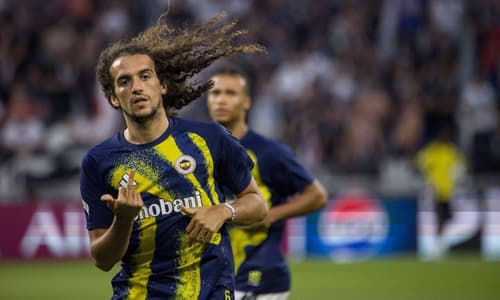 Matteo Guendouzi was involved in a brawl in Fenerbahce's Champions League match with Lyon