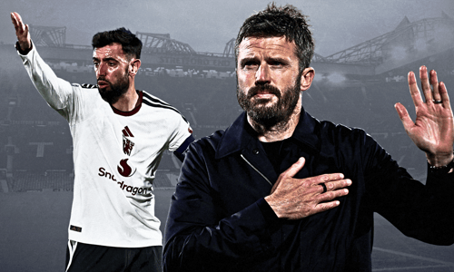 Bruno Fernandes, Michael Carrick, Man Utd