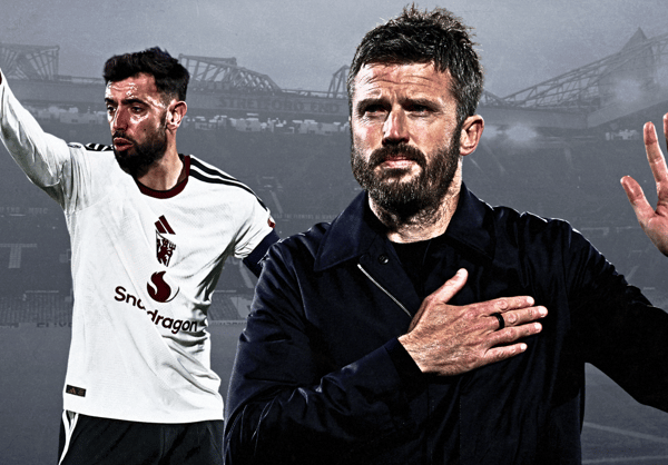 Bruno Fernandes, Michael Carrick, Man Utd