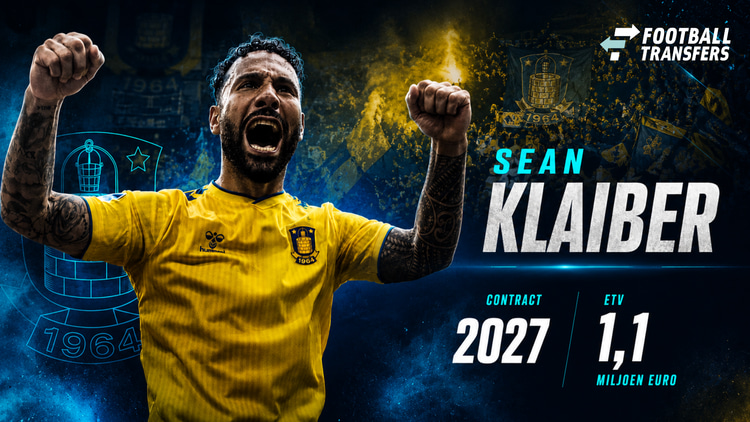 De contractduur en ETV van Sean Klaiber.