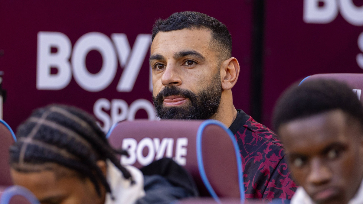 Mo Salah was left on the Liverpool bench against West Ham, 30 November
