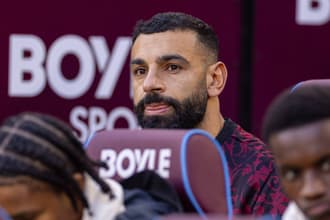 Mo Salah was left on the Liverpool bench against West Ham, 30 November