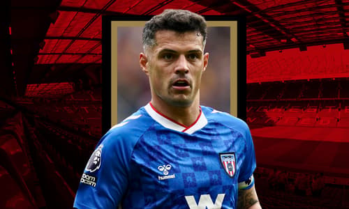 Granit Xhaka, Man Utd