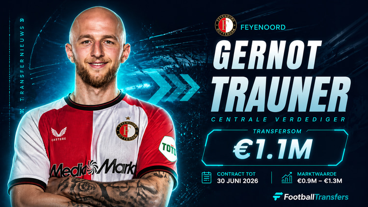 Gernot Trauner bij Feyenoord