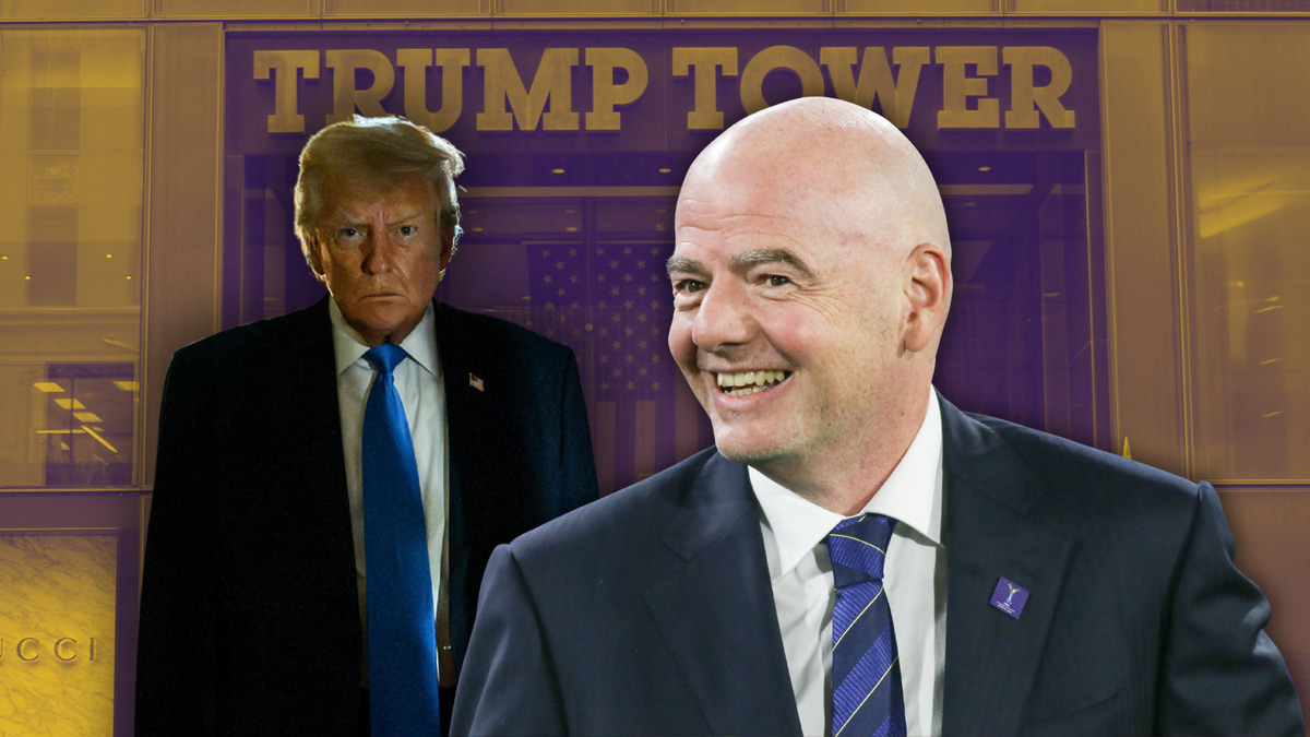 Gianni Infantino, Donald Trump, Trump Tower