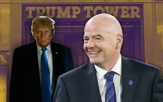Gianni Infantino, Donald Trump, Trump Tower