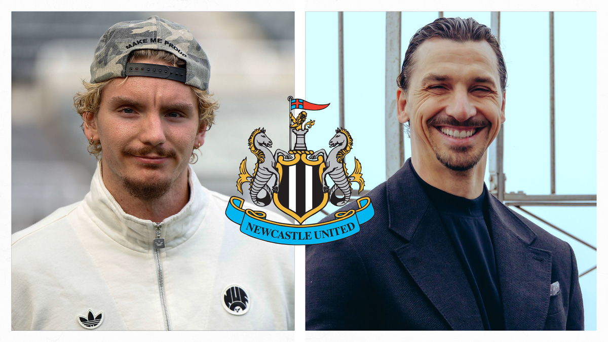 Nick Woltemade and Zlatan Ibrahimovic