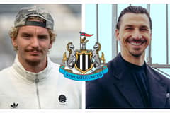 Nick Woltemade and Zlatan Ibrahimovic
