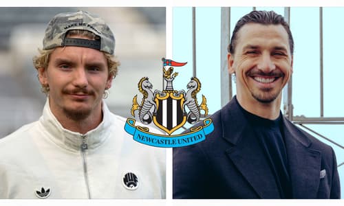 Nick Woltemade and Zlatan Ibrahimovic