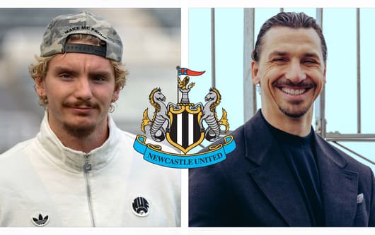 Nick Woltemade and Zlatan Ibrahimovic