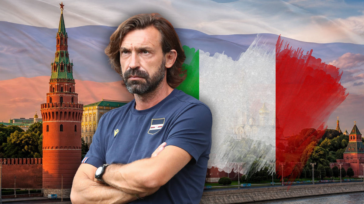 Andrea Pirlo, Kremlin, Italy job