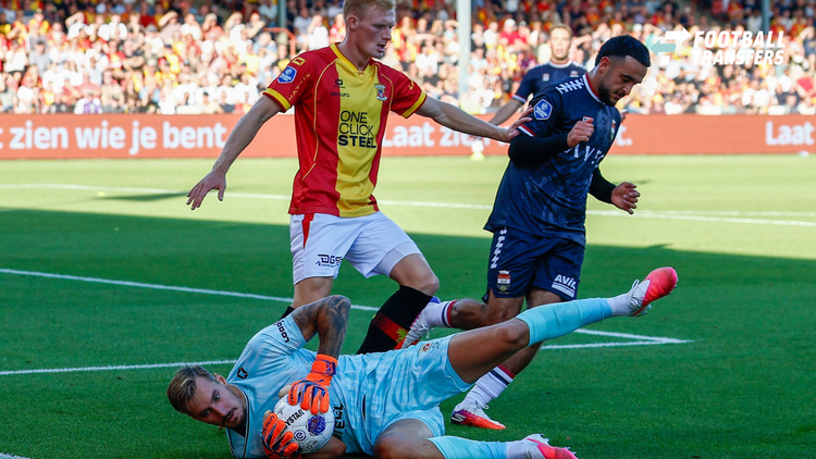 Kjetil Haug maakte zaterdag zijn debuut voor Go Ahead Eagles tegen Willem II (4-1). Hoewel Haug één tegentreffer moest incasseren, maakte hij een prima eerste indruk.