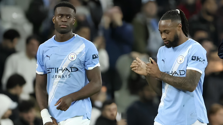 Marc Guehi and Antoine Semenyo joined Manchester City in January.