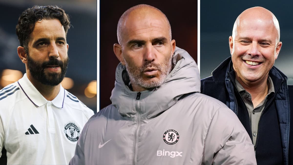 Ruben Amorim, Man Utd, Enzo Maresca, Chelsea, Arne Slot, Liverpool