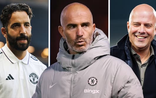Ruben Amorim, Man Utd, Enzo Maresca, Chelsea, Arne Slot, Liverpool