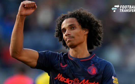 Eredivisie: SC Cambuur v Feyenoord Rotterdam Leeuwarden - Gjivai Zechiel of Feyenoord Rotterdam celebrating scoring his team s fifth goal (2-5) during the third competition round of the 2026 2027 Eredivisie season. The match is set between SC Cambuu...