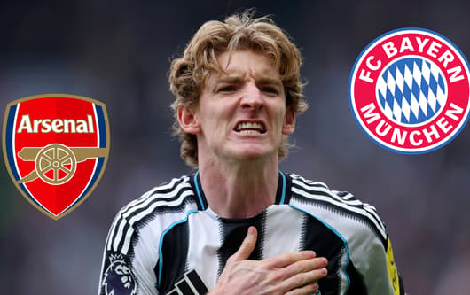 Anthony Gordon Arsenal Bayern Munich