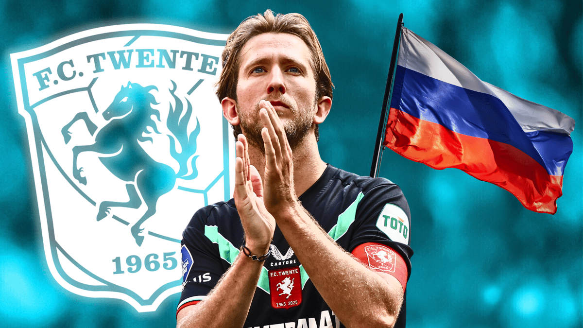 Michel Vlap, FC Twente, Russische vlag