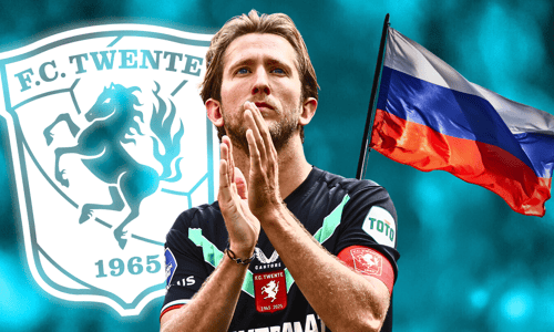 Michel Vlap, FC Twente, Russische vlag