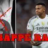 Kylian Mbappe has been left furious after Real Madrid's medical team scanned his wrong knee